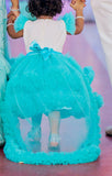 Customized Mermaid Theme gown with Tail for Baby Girl