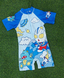Personalized Swim Costume & Cap for Kids