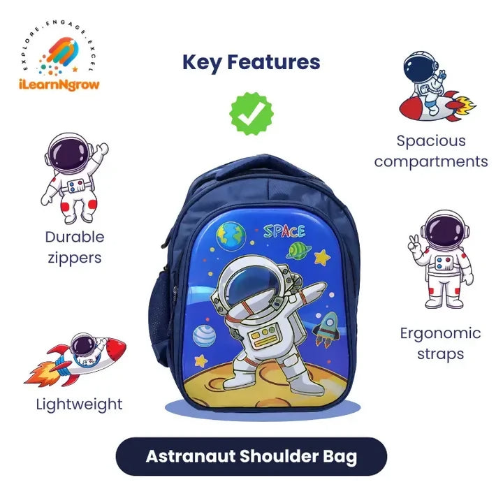 ILEARNNGROW School Shoulder Bag for Kids