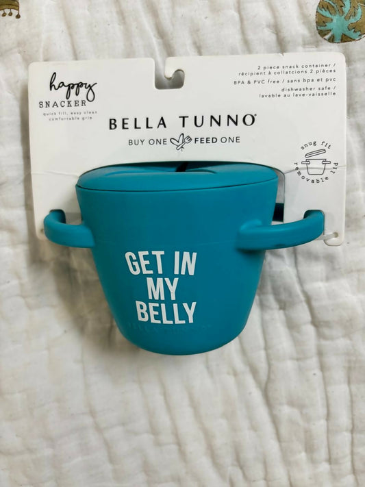BELLA TUNNO Snack Cup with Lid – Safe, Spill-Proof & Travel-Friendly Baby Snack Container