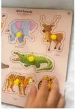 Wooden Puzzle 4 in 1 for Kids