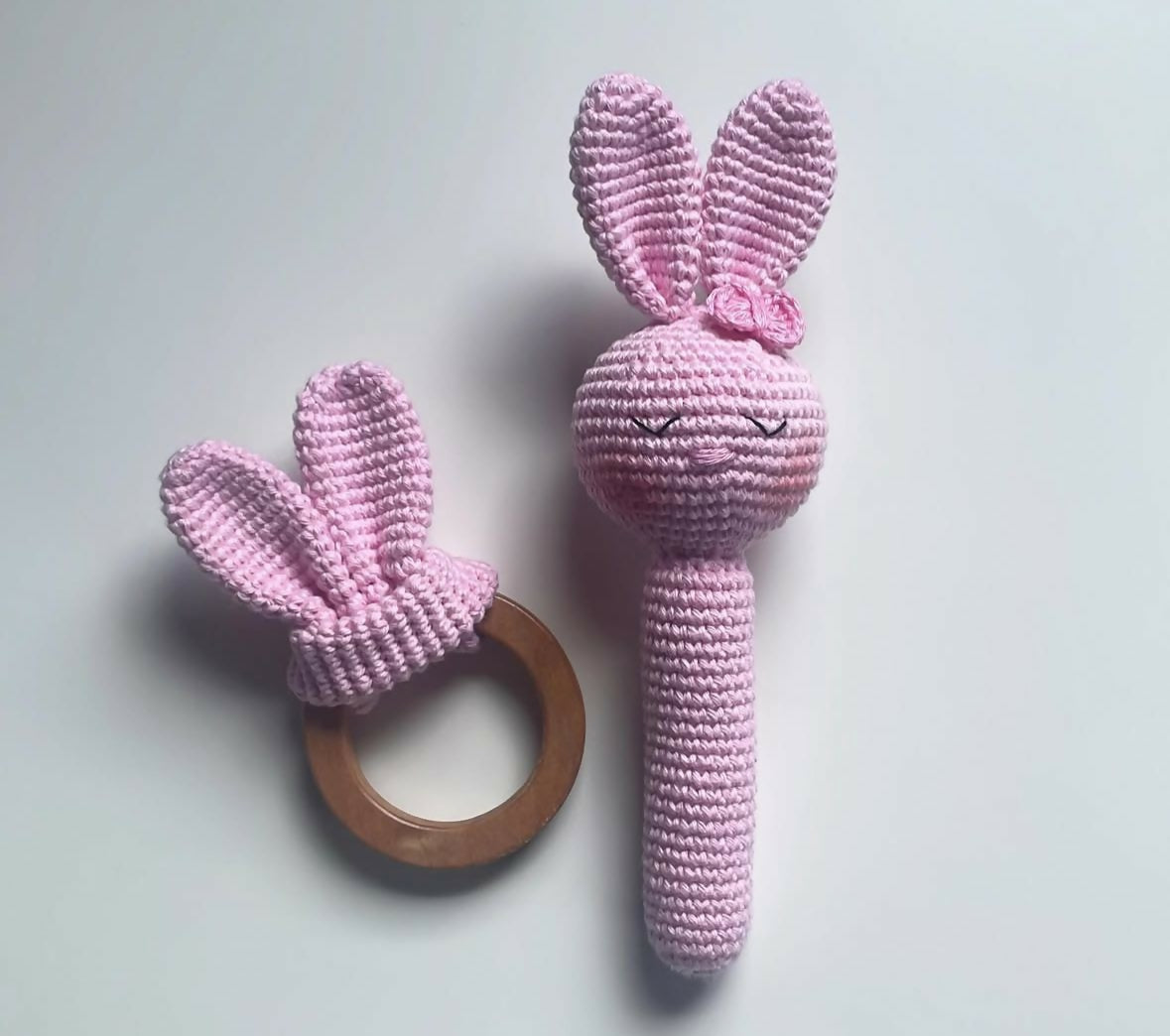 baby toy set, doll teether rattle combo, newborn toys, soft doll for baby, teething toy set