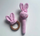 baby toy set, doll teether rattle combo, newborn toys, soft doll for baby, teething toy set