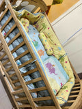 HUNY HUNY wooden baby crib – safe sleep, elegant design, and comfort for your little one.
