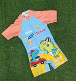 Personalized Swim Costume & Cap for Kids