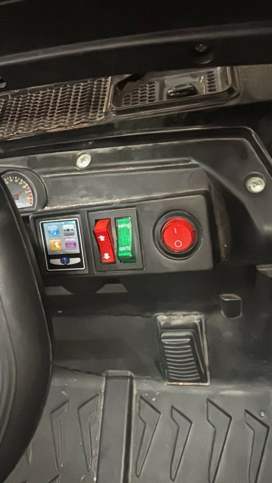 Black Jeep Remote Control and Self Drive Car