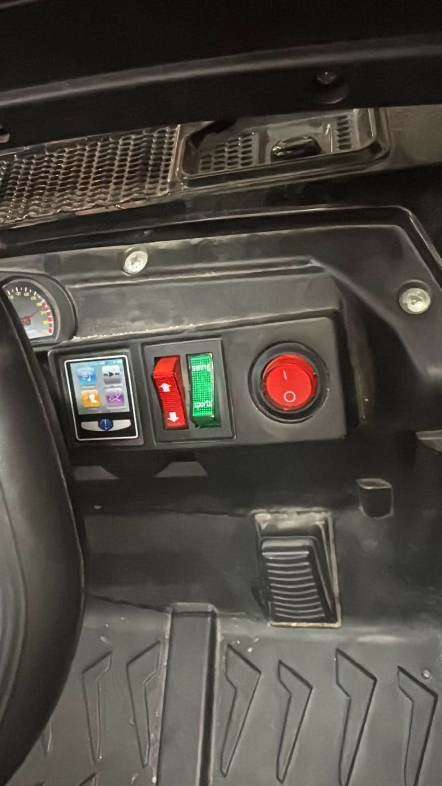 Black Jeep Remote Control and Self Drive Car