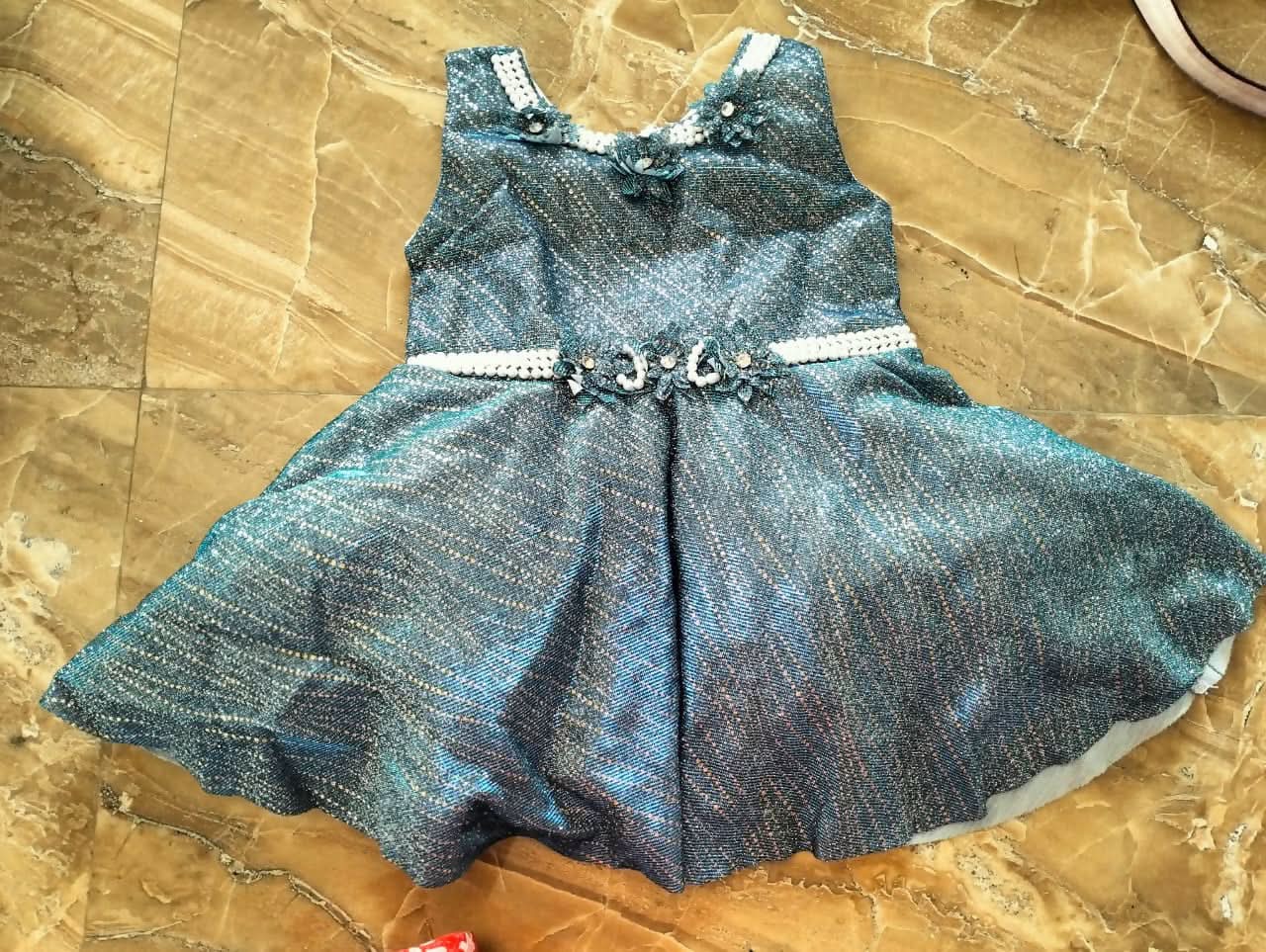 Dress your little princess in style with our collection of Baby Girl Beautiful Dresses/Frocks - where charm meets comfort for every precious moment.