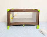 LUVLAP Sunshine Baby Playpen Travel Cot Foldable with Mosquito Net