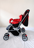 LUVLAP Starshine Baby Stroller Pram 18258 Reversible Handle 5-Point B120