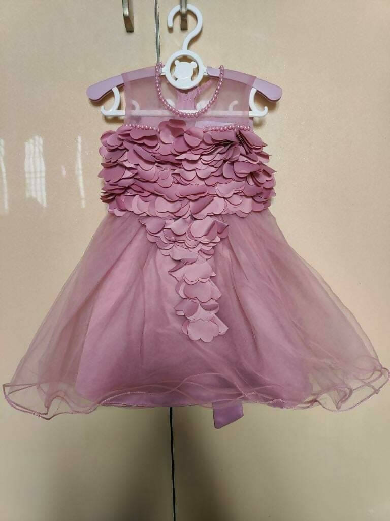 1st Birthday Beautiful Twin Dress/Frock For Baby Girl - PyaraBaby