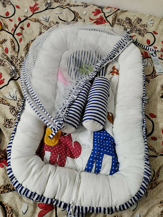 Baby Bed with Mosquito Net - PyaraBaby