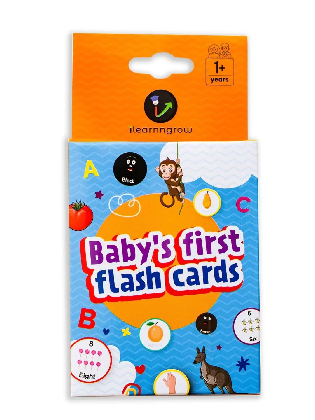 ILEARNNGROW Numbers Flash Cards for kids, Number Recognition, Preschool Education, Educational Activities, Learning Numbers, Counting Skills - PyaraBaby