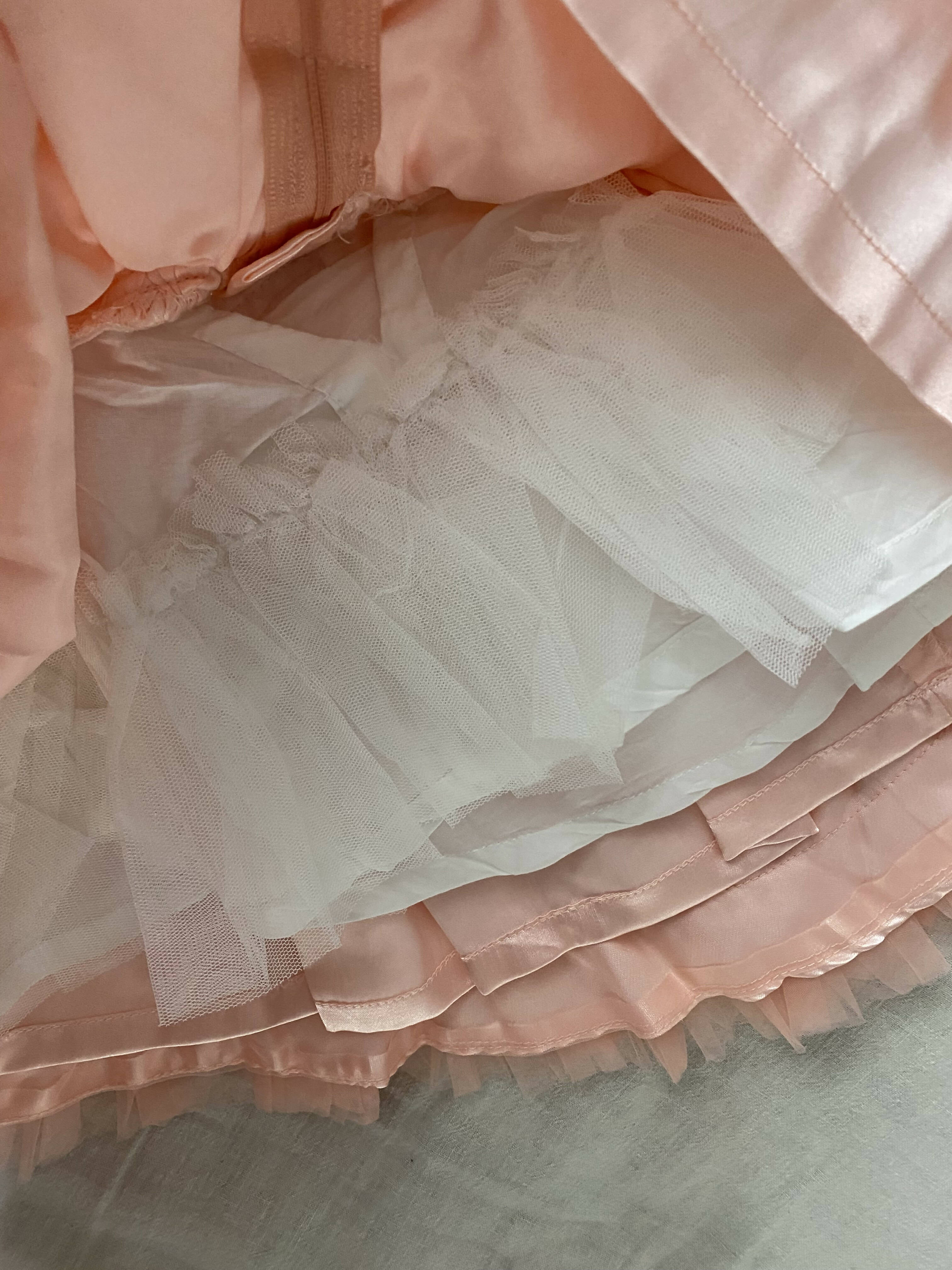 1st Birthday Peach Frock/Dress for Baby Girl - PyaraBaby