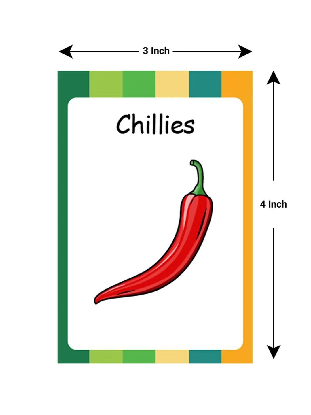 ILEARNNGROW Fruits - Vegetable Flash Cards, educational, preschool, kindergarten, fruit identification, vegetable identification - PyaraBaby