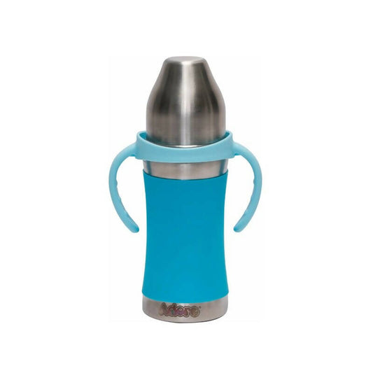 Doi! Stainless Steel Sipper Bottle with Sleeve -250ml - PyaraBaby