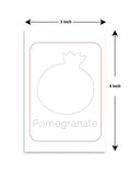 ILEARNNGROW Fruits - Vegetable Flash Cards, educational, preschool, kindergarten, fruit identification, vegetable identification - PyaraBaby