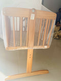 PINKY PONKY Wooden Cradle brown