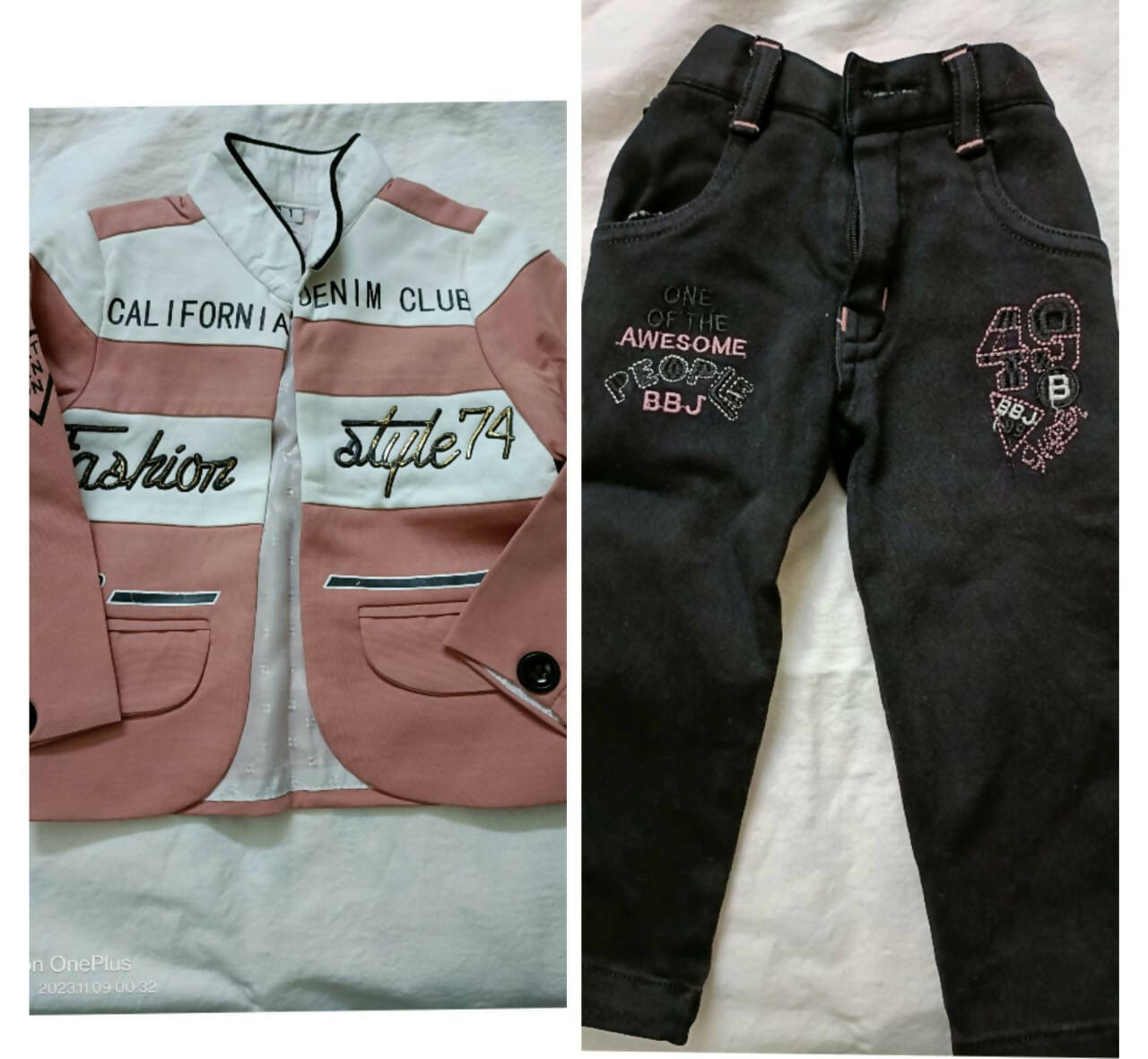 Jeans and Blazer for Baby - PyaraBaby