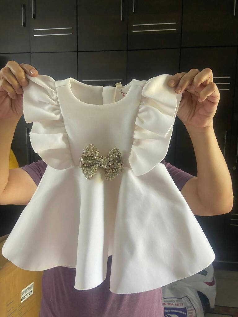 Allen Solly White dress - PyaraBaby