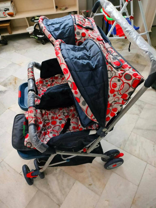 HARRY & HONEY Twin baby stroller /pram - PyaraBaby