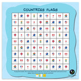 ILEARNNGROW Countries Flag Sudoku: Embark on an international puzzle journey - PyaraBaby