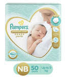 PAMPERS Premium Care Pants Newborn - XS - 50 Pants - Upto 5 Kgs - PyaraBaby