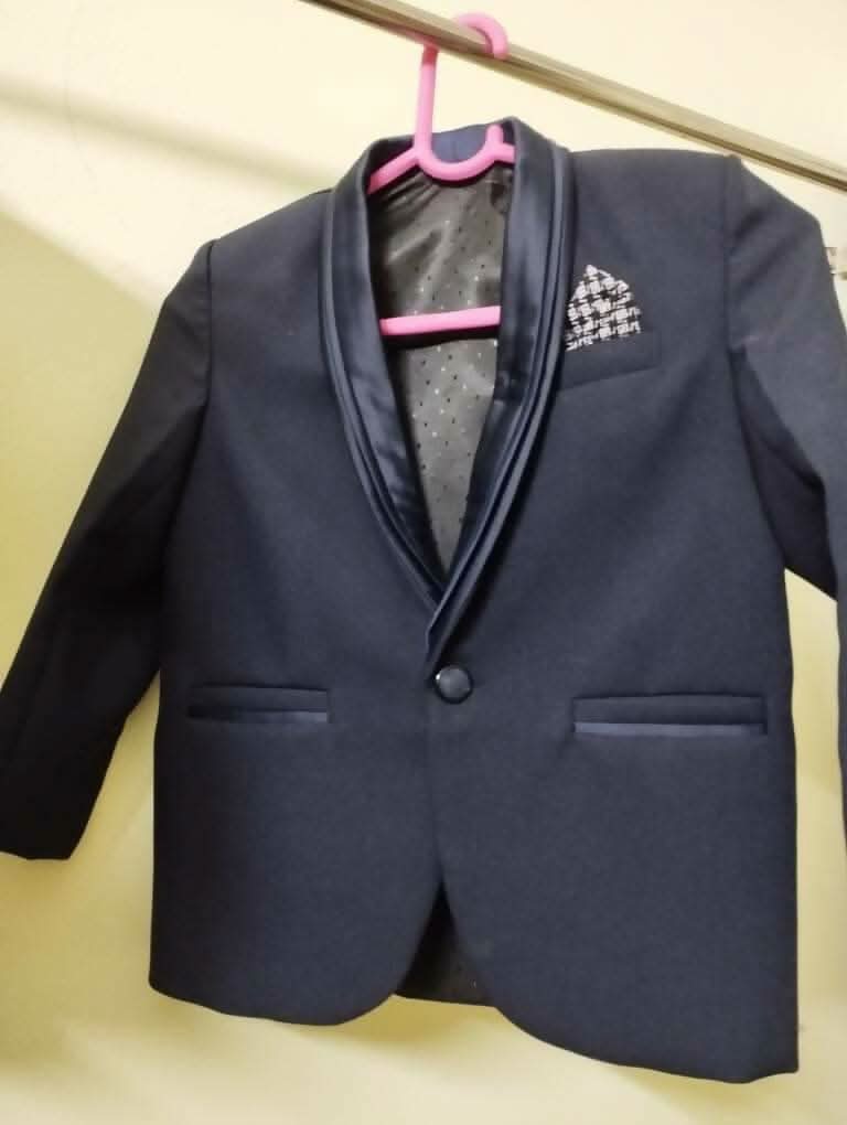 Suit Set For Boy (Blazer, Coat, Shirt & Pant) - PyaraBaby