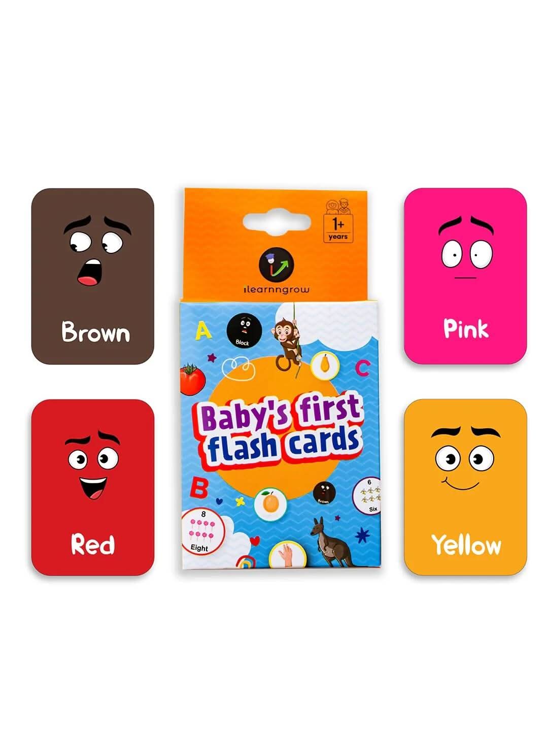 ILEARNNGROW Colors and Shape Flash Cards for Kids learning - PyaraBaby