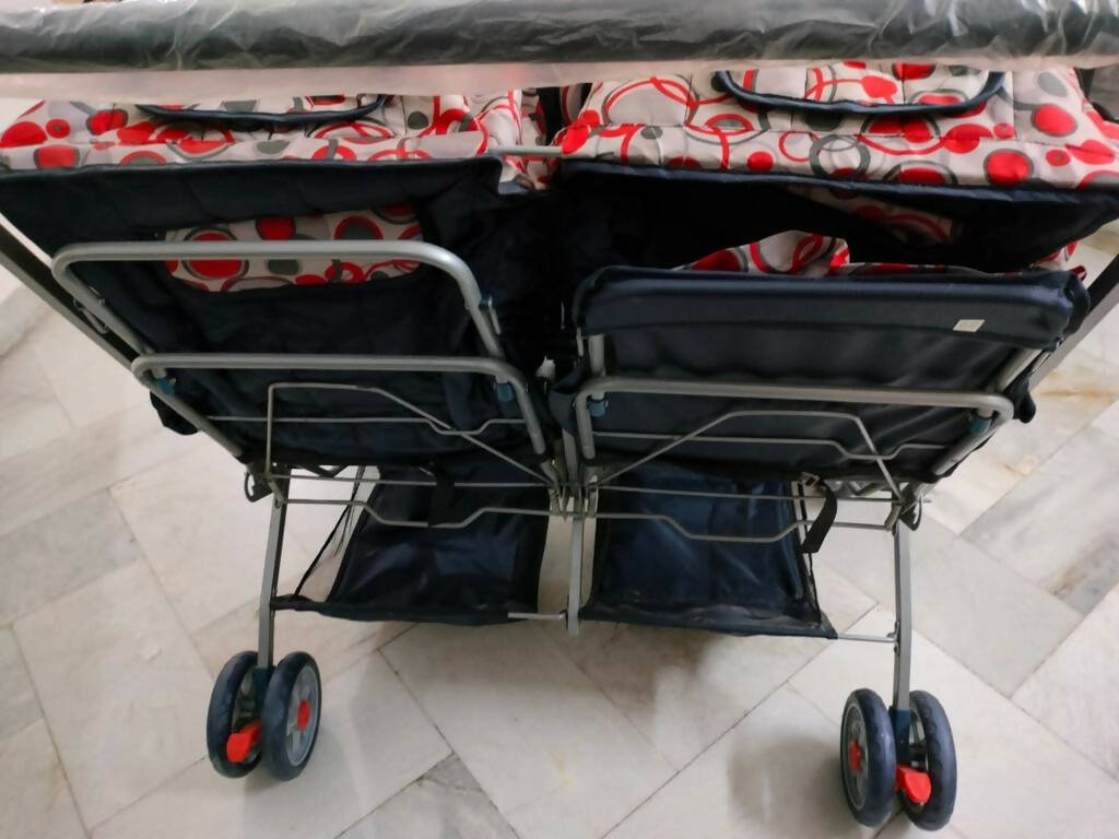 HARRY & HONEY Twin baby stroller /pram - PyaraBaby