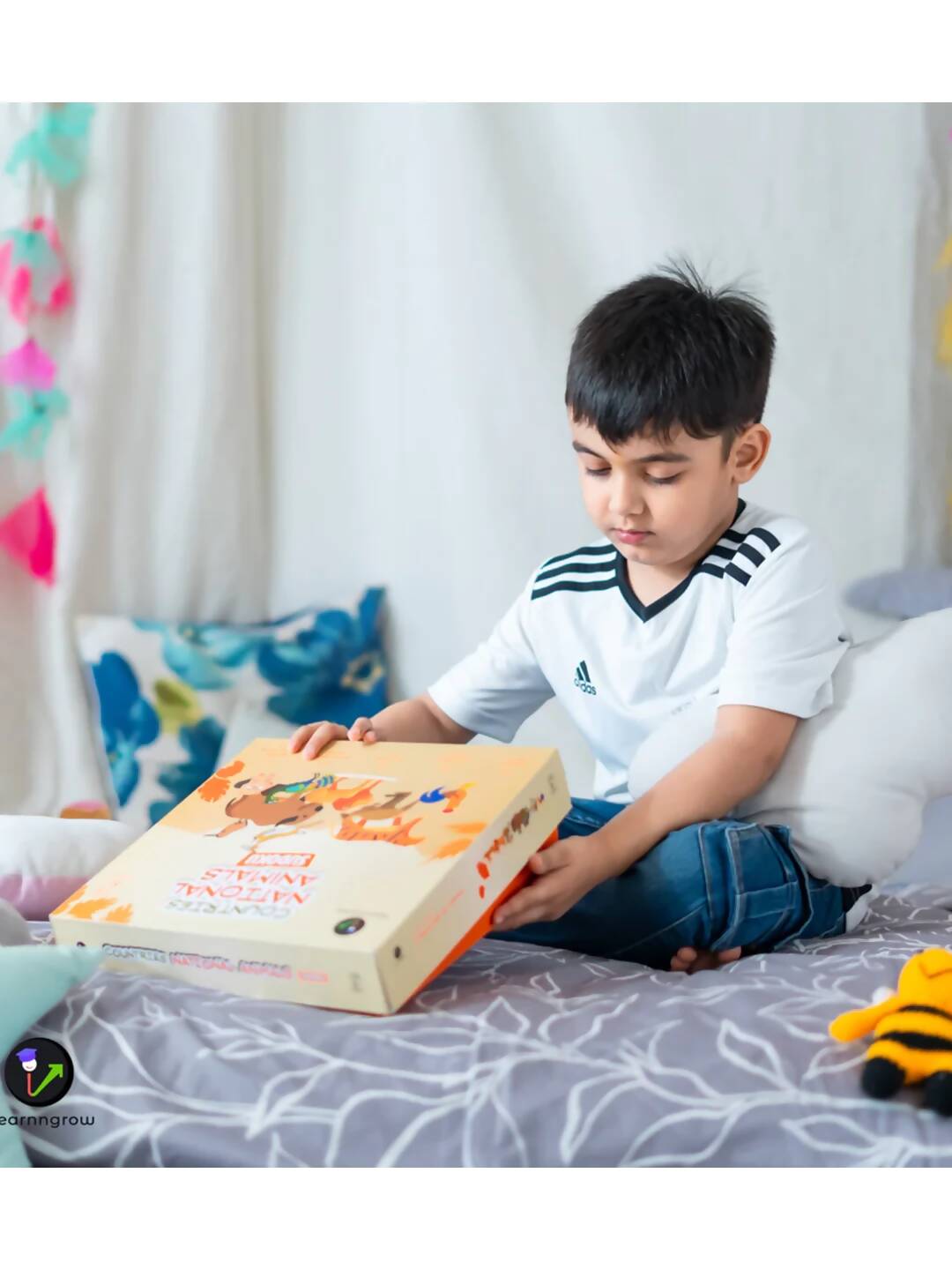 ILEARNNGROW Countries National Animal Sudoku- a thrilling journey through the world's diverse wildlife with our Countries Animal Sudoku - PyaraBaby