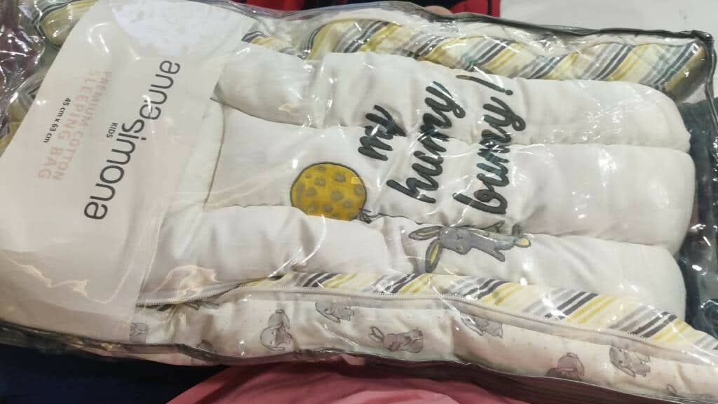ANNA SIMONA Cotton Sleeping Bag- Baby Nest - PyaraBaby
