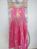 Barbie Dress/Frock 2 in 1 Pink and Yellow - PyaraBaby