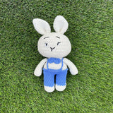 Crochet Bunny Boy - Blue - PyaraBaby