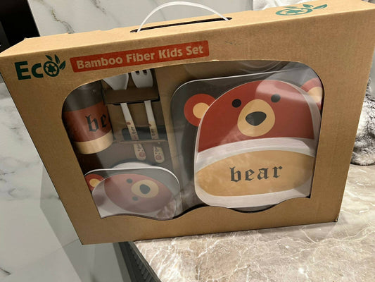 ECO Bamboo Fiber Kids Set - PyaraBaby