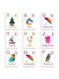 ILEARNNGROW Alphabets Flash Cards for kids learning, Educational Activities, Learning the Alphabet, Letter Identification, Early Childhood Education - PyaraBaby