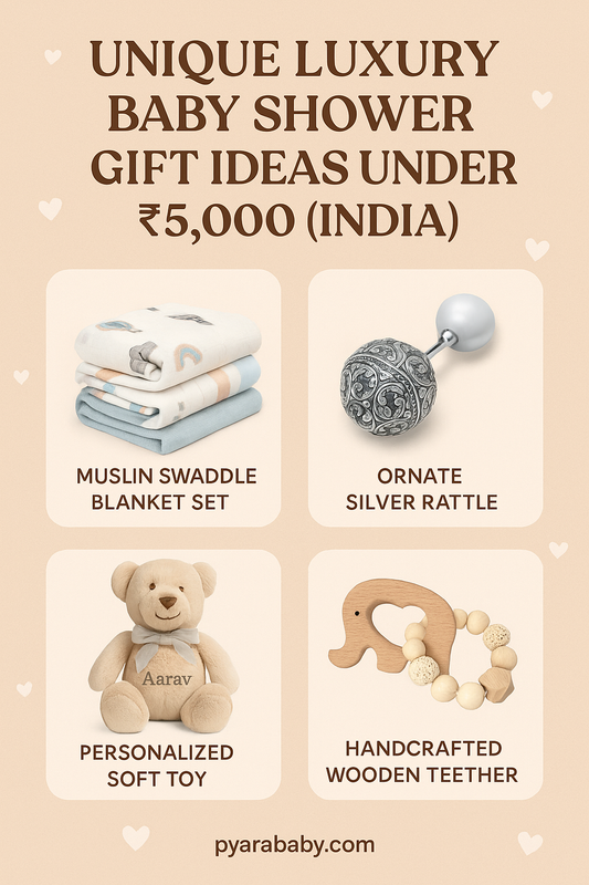 Unique Luxury Baby Shower Gift Ideas Under ₹5,000 (India)