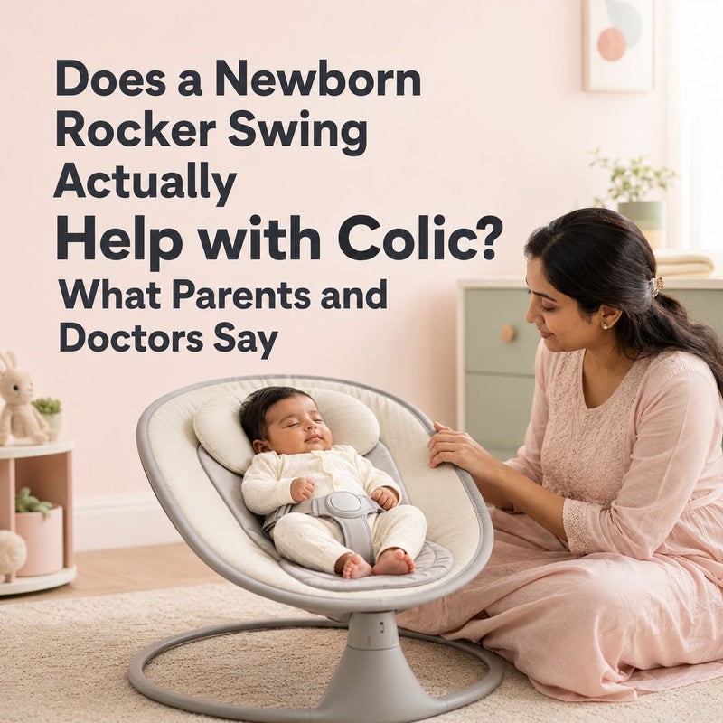 Does a Newborn Rocker Swing Actually Help with Colic? - featured image