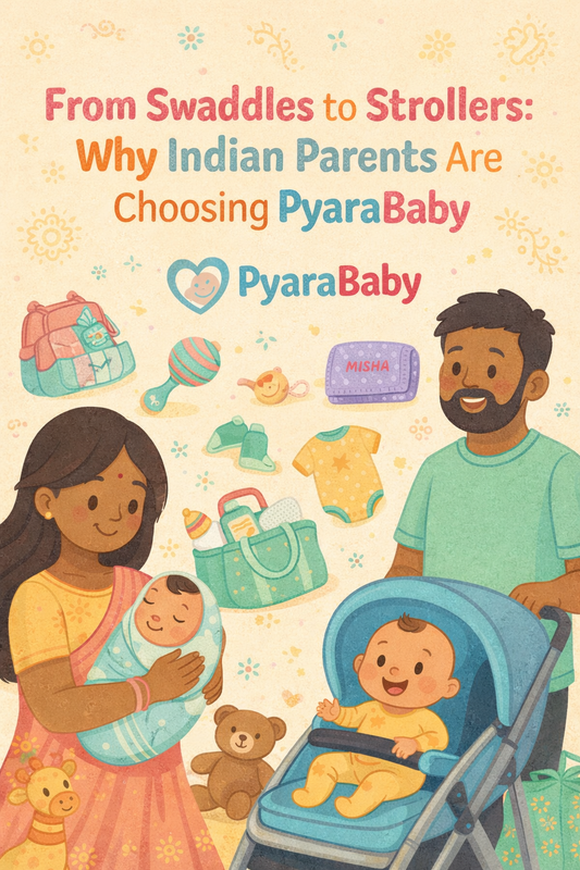 From Swaddles to Strollers: Why Indian Parents Are Choosing PyaraBaby