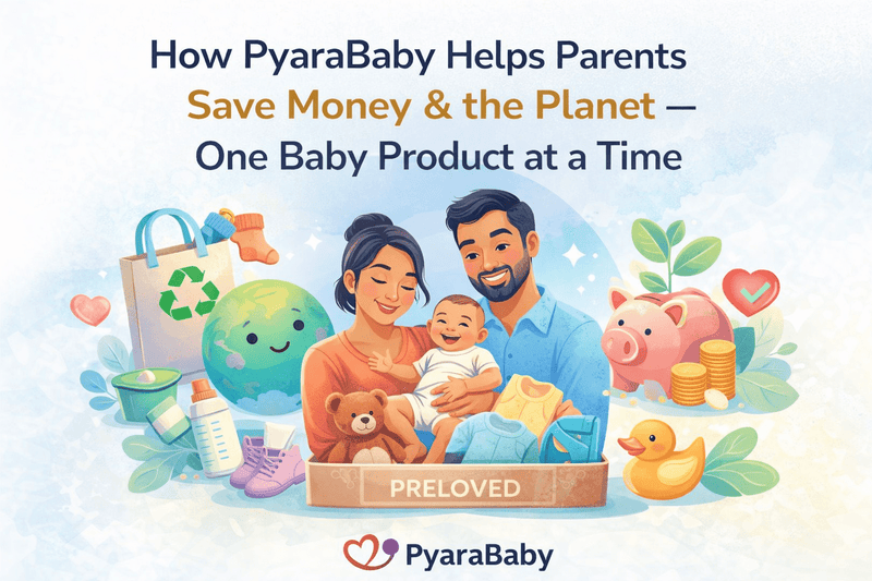 How PyaraBaby Helps Parents Save Money & the Planet — One Baby Product at a Time