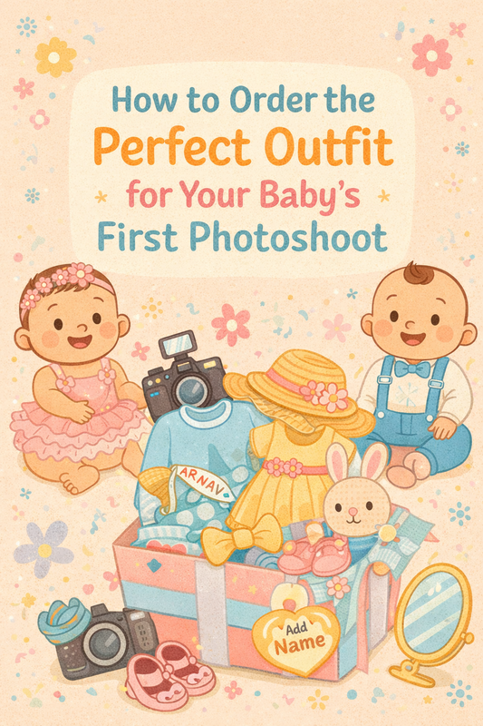 How to Order the Perfect Outfit for Your Baby’s First Photoshoot