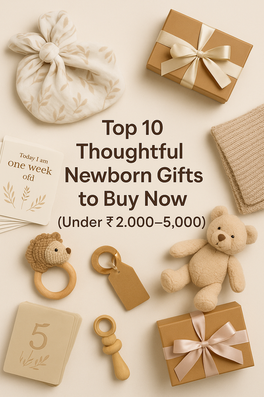 Top 10 Thoughtful Newborn Gifts to Buy Now (Under ₹2,000–5,000)