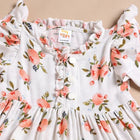 TINY TIGGY 100% Bamboo Muslin Baby Frock with Matching Shorts