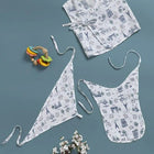 TINY TIGGY  Printed 100% Cambric Cotton Baby Jhabla with 2 Nappies