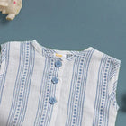 TINY TIGGY 100% Cotton Baby Boy Shirt &  Short Outfit Set