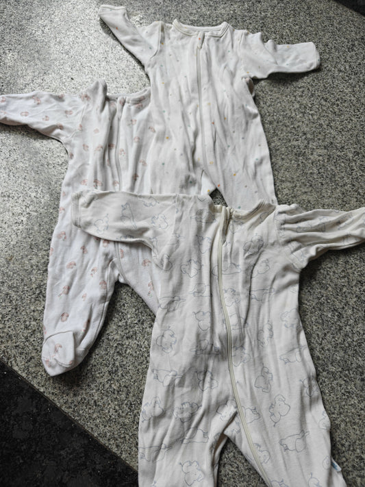 Rompers set of 3 from prettyplum website