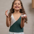 Breeze Block Girl's Dress - PyaraBaby