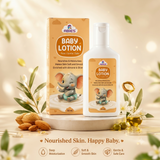 Abies Ayurvedic Nourishing Baby Lotion Enriched with Almond Oil, Olive Oil & Rose Oil