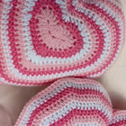 Crochet Heart Pillow