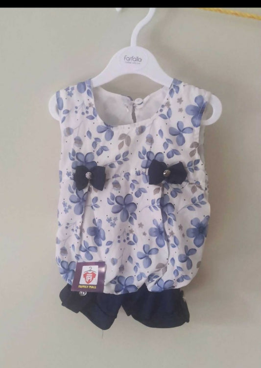 Cute Floral Baby Outfit